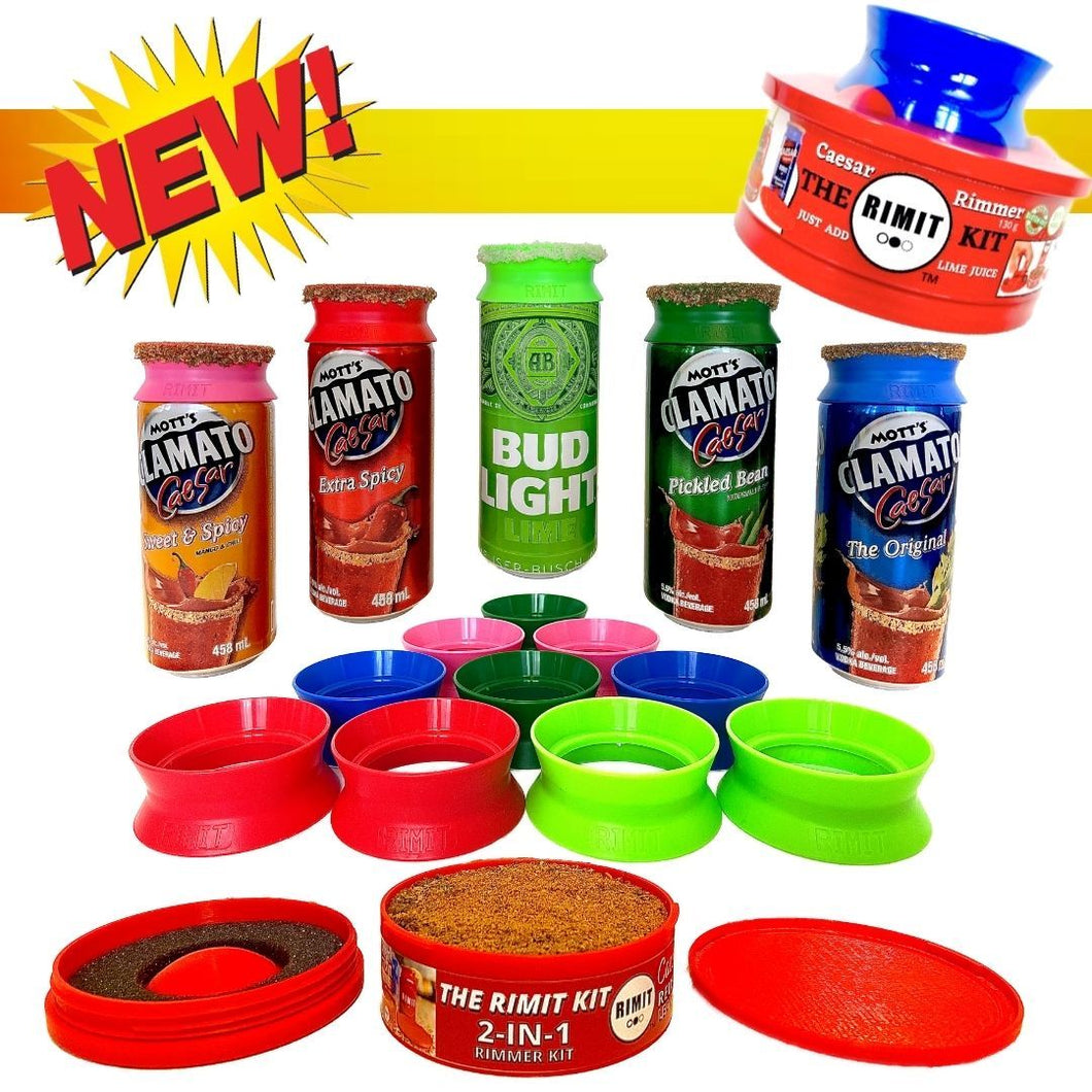 RIMIT Cocktail accessories, Cocktail Rimmer Combo Pack (NEW) The RIMIT Kit Combo Pack Buy 1 Get 1 FREE